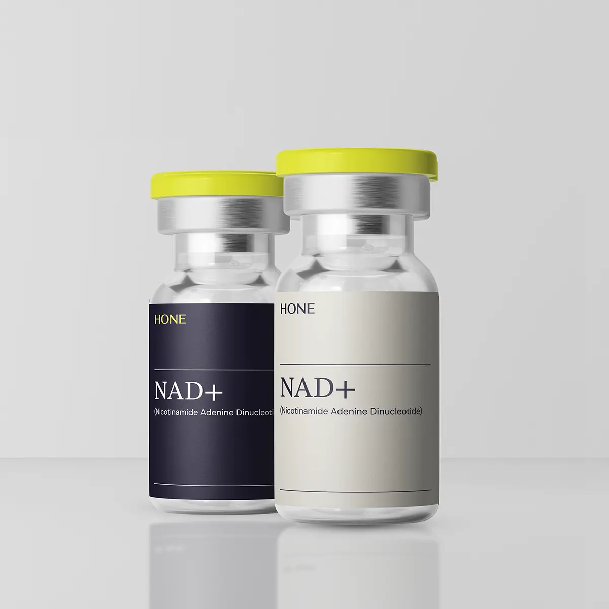 A Hone-branded vial of NAD+